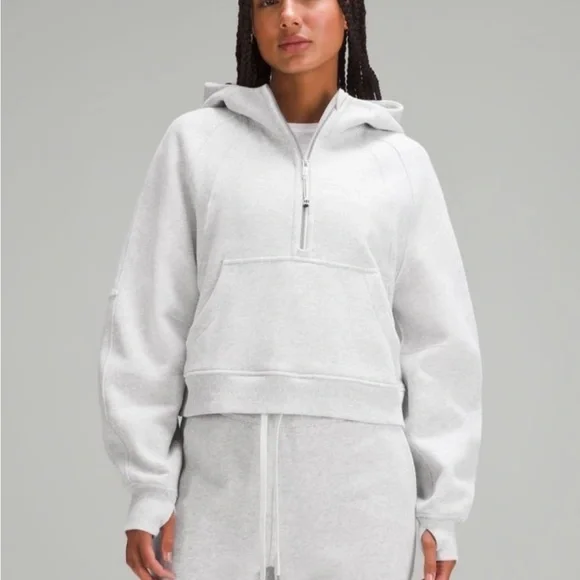 lululemon oversized scuba cropped hoodie - Picture 1 of 4